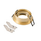 1007334 SLV NEW TRIA® 68 mount. ring round r.gold монтажное кольцо — фото 2