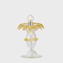 Ca' Rezzonico - Table Lamp Янтарный / 1 / Хром