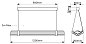 Подвесной светильник Seagull Pendant Horizontal 1200 DCW éditions, бронза, трубки из PMMA SEAGULL PENDANT HORIZONTAL 1200 BRONZE — фото 6