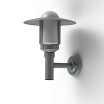 Newpark N° 2; Frosted glass E27 105W; Metal grey