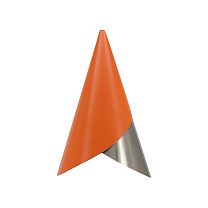 Cornet Nuance Orange & Steel Ø13.4 x 23,8 cm