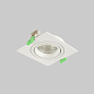 CLT 002C1 WH V2 Crystal lux Invisia Светильник встроенный GU10 50W — фото 1