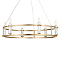 Rosalind 33.25" 6 Light Chandelier Brushed Natural Brass люстра 52490BNB Kichler — фото 6