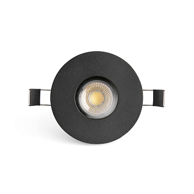 Faro Barcelona NIVA чёрный точечный светильник 43430