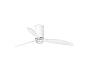 32039-9 MINI TUBE FAN LED Matt white/transparent ceiling FAN LED with DC motor люстра с вентилятором Faro barcelona