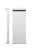Minilook боллард односторонний H. 580mm белый 3000 K 8.9 Вт