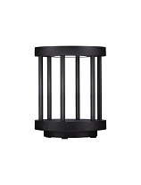 Dark Anthracite Die-Casting Aluminium & Clear Glass LED 8Watt 220-240Volt 428Lm 3000K IP65 D:16 H:20cm