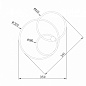 10213/2LED BL White Escada Contour cпот, 18.6Вт, 3000, 4000, 6500K, 3742лм, белый — фото 3