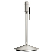 Santé table stand brushed steel, w/USB, H 42 cm