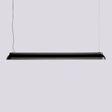 Линейный подвесной светильник HAY PC Linear, мягкий чёрный