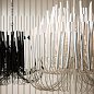 Люстра Arteriors Tilda Large, белёное дерево и белое железо — фото 3