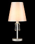 3590/501 RENATA Crystal lux Настольная лампа 1х60W E14 Серебряный Прозрачный