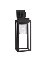 Dark Anthracite Die-Casting Aluminium & Clear Acrylic LED E27 1x12 Watt 220-240 Volt Bulb Excluded IP65 L: 14.5 W: 20.5 H: 43 cm
