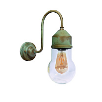 Darsili 1950N - Rustic wall lamp - Moretti Luce aged-brass-copper-coloured