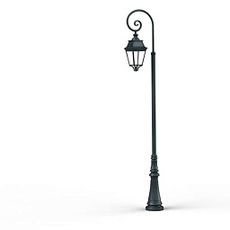 103037008 Roger Pradier Avenue 3 уличный фонарный столб с плафоном в классическом стиле на изогнутом кронштейне