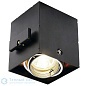 115351 SLV AIXLIGHT PRO 50, 1 FRAMELESS корпус безрамочный для 1-го светильника MODULE, черный — фото 7