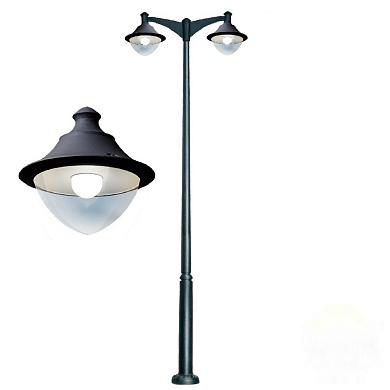 Парковый фонарь Fumagalli EKTOR 4000/MIDIPILAR/VIVI 2L LED-HIP