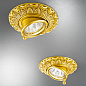 Kolarz MILADY 0298.10B.3 точечный светильник золото 24 карата ø12cm мин. высота 7cm макс. высота 9cm 1 лампа gu10 — фото 1