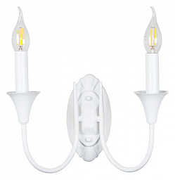 A4094AP-2WH Arte Lamp Collinetta настенное бра с двумя плафонами на основании белого цвета