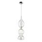 Светильник подвесной Crystal Lux IRIS SP1 B TRANSPARENT — фото 1