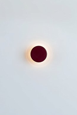 Настенный светильник Peak 12 Milan Iluminacion, бордовый