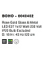 8040402 BOHO Novaluce светильник LED E27 1x12Вт 230В IP20