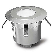 Recessed uplighting IP65/IP67 Gea LED Signaling ø60mm LED 1W 4000K Anodised aluminium 23lm