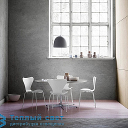 54400812 Fritz Hansen Suspence подвесной светильник с купольным плафоном графитового цвета