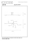21112/08/30 Lucide Lester потолочный светильник с несколькими источниками света на пересекающихся штангах — фото 4