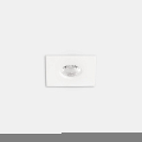 Downlight Play Flat Mini Square Fixed 3.2W 4000K CRI 80 28.5º Black IP54 347lm