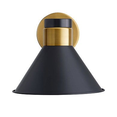 Бра Arteriors Lane, тёмная бронза и античная латунь