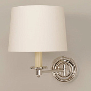 WA0239.NI.ES Milford Swing Arm Wall Light, Nickel, 1 Arm (d)