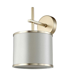 SERGIO AP1 GOLD Crystal Lux SERGIO настенное бра с цилиндрическим плафоном золотистого оттенка