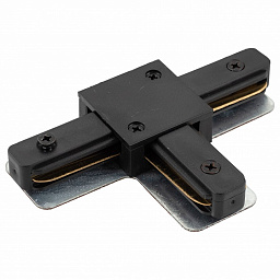TR1103-BK Denkirs DK Track T-образный соединитель черного цвета для однофазных трековых систем