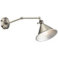 Ellerbeck 8" 1 Light Wall Sconce Classic Pewter настенный светильник 43115CLP Kichler — фото 7