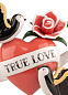 TRUE LOVE Декоративный предмет из фарфора в современном стиле Lladro 01009534