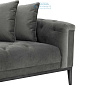 111398 Lounge Sofa Cesare left granite grey Eichholtz