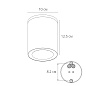 Уличный потолочный светильник Arte Lamp TORCULAR A1313PF-1BK — фото 5
