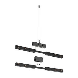 Коннектор Ego BI-EMISSION GIUNTO + SOSP 2 м ON-OFF Ideal Lux 339863, черный
