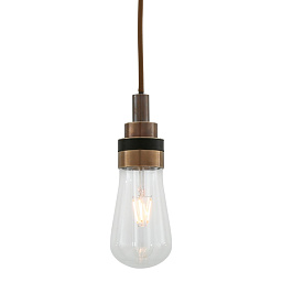 MLBP009 Mullan Lighting Bo подвесной светильник с цилиндрическим стеклянным плафоном для ванной