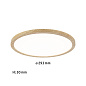 71028 Paulmann Atria Shine Круглый светильник IP44, 293 мм, 16 Вт, 1600 лм, 3000 К, имитация дерева — фото 1