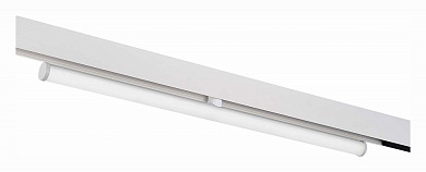 магнитный трековый светильник линейного типа в белом корпусе для магнитного трека 48V