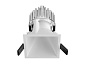 Warp Светодиодный квадратный прожектор из алюминия с порошковым покрытием Linea Light Group PID432332