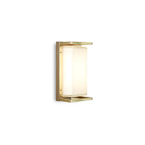 Уличный настенный светильник Ice Cubic rectangular Moretti Luce 3412