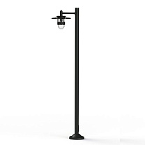Kent N° 4; Clear glass E27 105W; Dark grey
