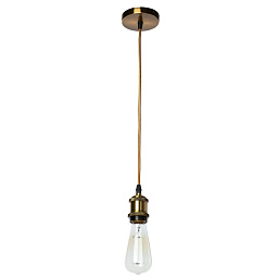 A7002SP-1PB Arte Lamp ELECTRA подвесной светильник с лампой на медном подвесе