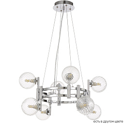 LUXURY SP8 CHROME Crystal Lux LUXURY люстра с шаровыми плафонами в хромовом исполнении