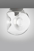 настенно-потолочный светильник с прозрачным овальным плафоном