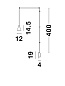 9028811 MARCE Novaluce светильник LED 5Вт 230В 250Lm 3000K IP20