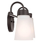 Erma 14" 2 Light Vanity Light Olde Bronze настенный светильник 55125OZ Kichler — фото 1